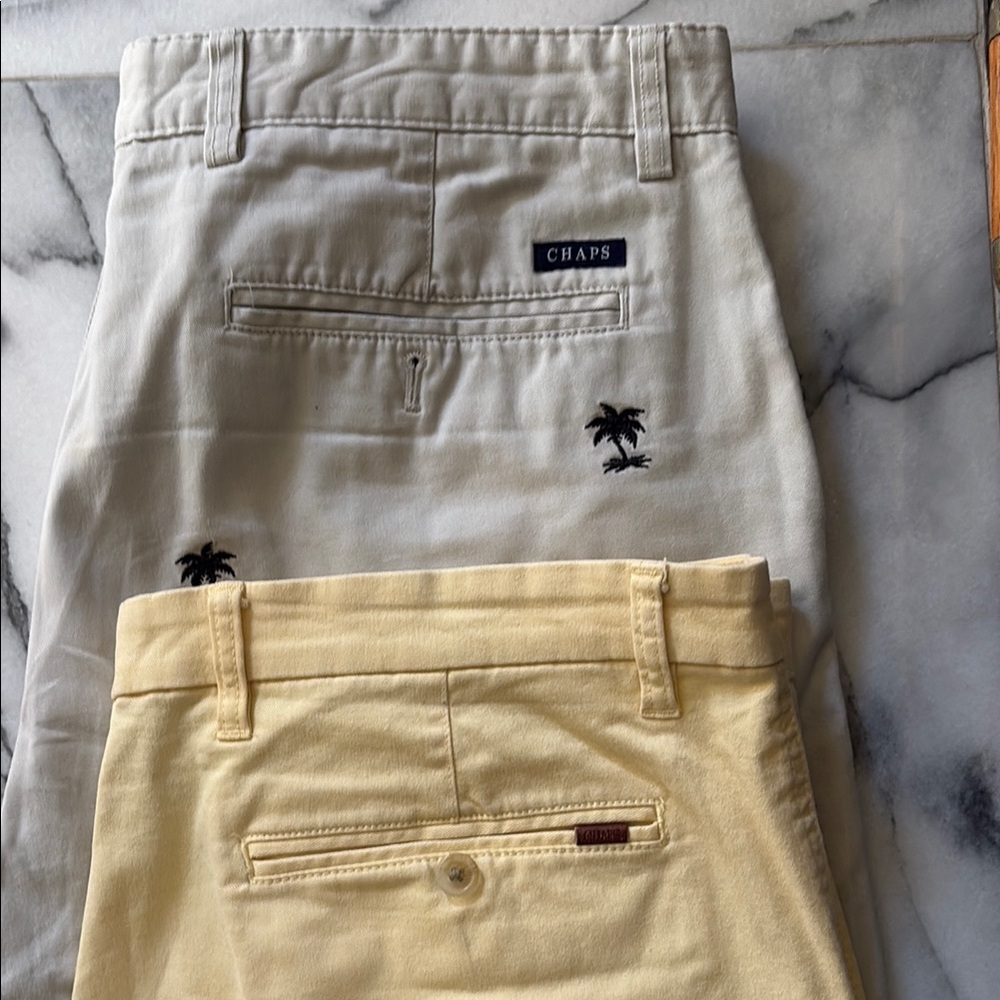Chaps Flat Front Shorts